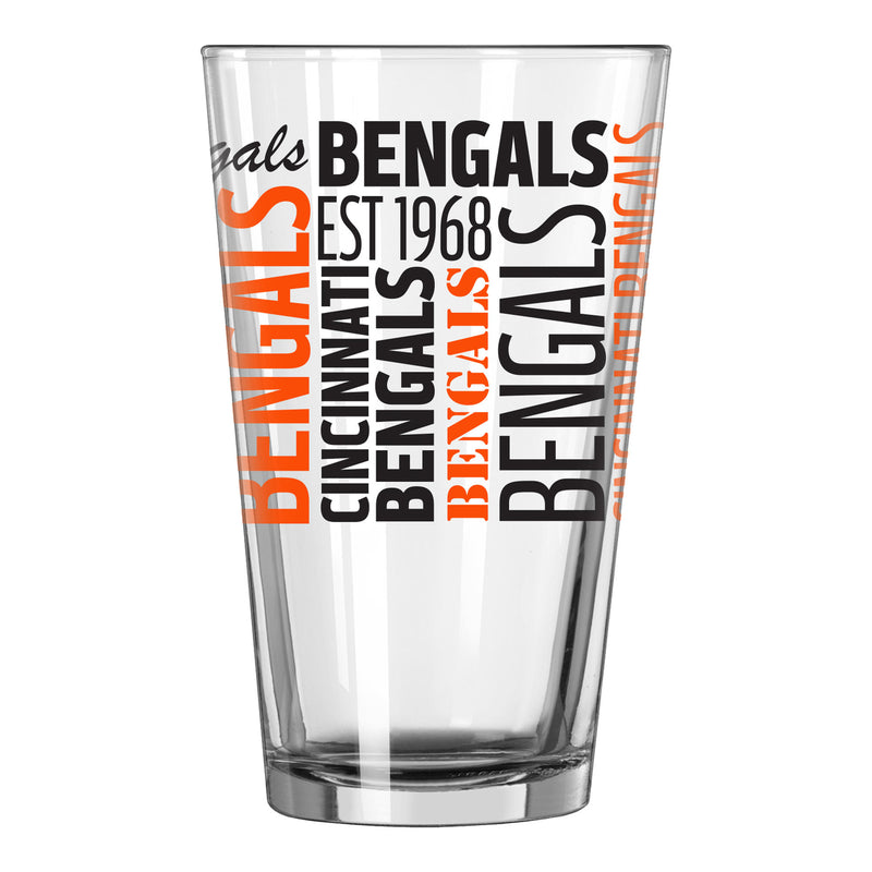 Cincinnati Bengals Pint Glass