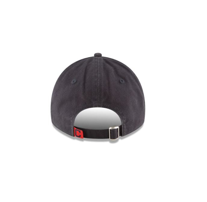 Cleveland Indians - 9Twenty Core Classic Black Adjustable Hat, New Era