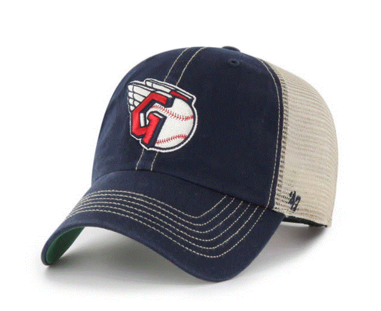 Cleveland Guardians - Navy Trawler Clean Up Hat, 47 Brand