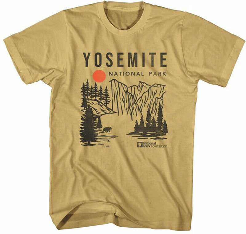 Yosemite National Parks Foundation - Northern California Short Sleeve T-Shirt