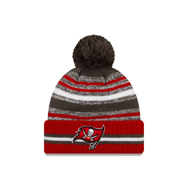 Tampa Bay Buccaneers - Home Sport Knit Beanie with Pom, New Era