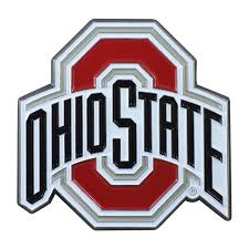 Ohio State Buckeyes - 3" x 3.2" Auto Emblem