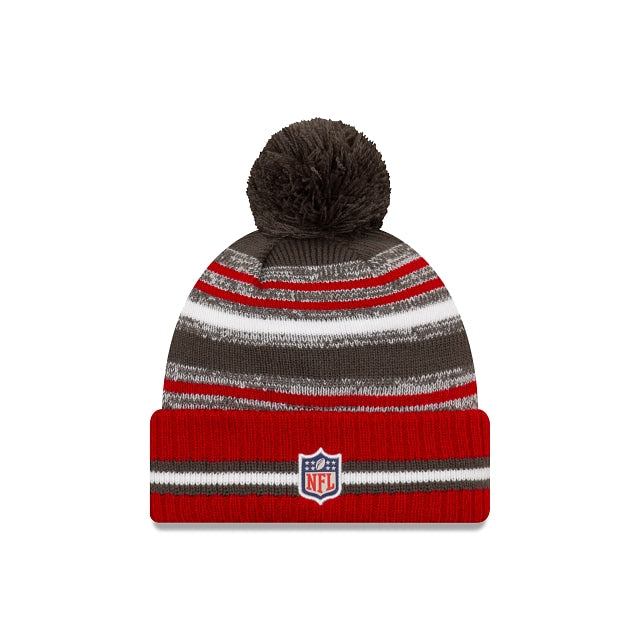 Tampa Bay Buccaneers - Home Sport Knit Beanie with Pom, New Era