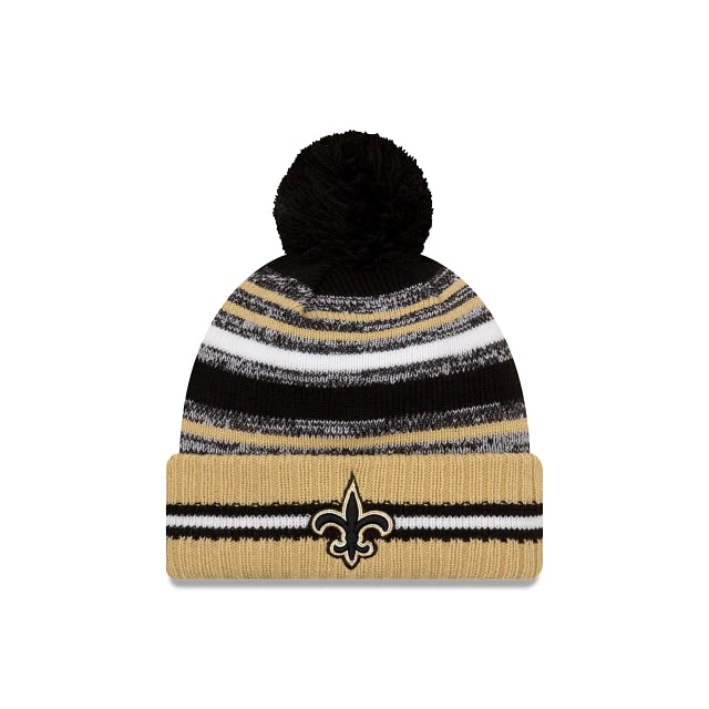 New Orleans Saints - Cuffed Knit Beanie with Pom, New Era