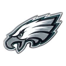 Philadelphia Eagles - Logo Metal 3" x 3.2" Auto Emblem