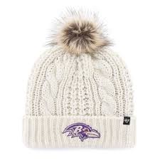 Baltimore Ravens - Meeko Cuff Knit Hat, 47 Brand