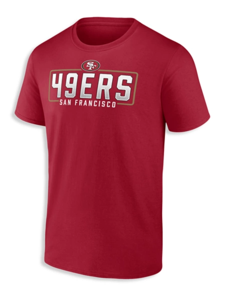 San Francisco 49ers - Men's Iconic Cotton Team Physicality T-Shirt