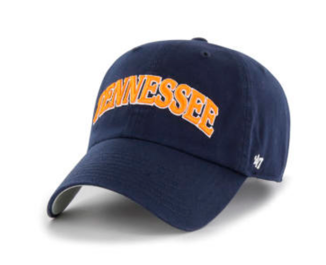 Tennessee Volunteers - Navy Archie Script Clean Up Hat, 47 Brand