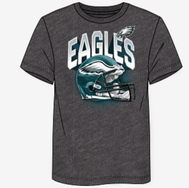 Philadelphia Eagles - Men's Iconic Tri-Blend End Around T-Shirt