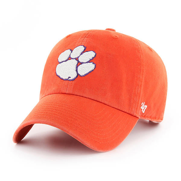 Clemson Tigers Clean Up Adjustable Hat - Orange