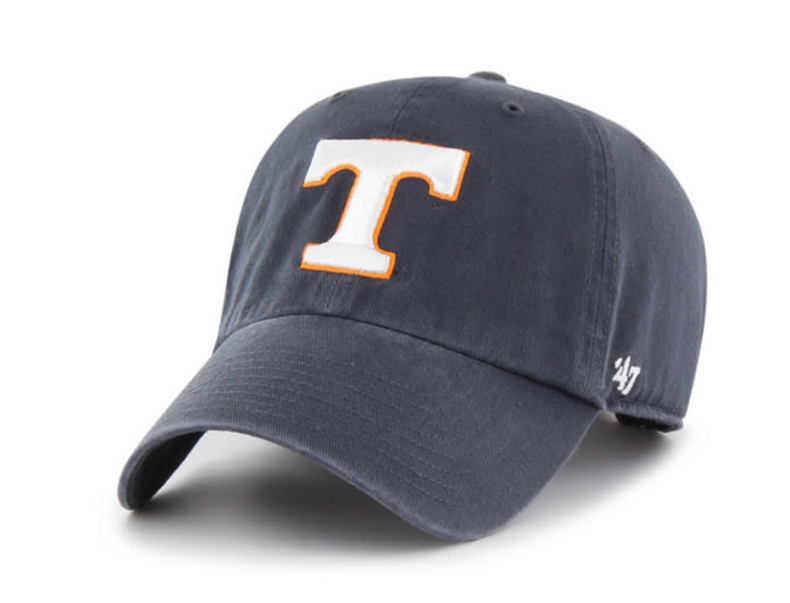 Tennessee Volunteers - Vintage Navy Clean Up Hat, 47 Brand