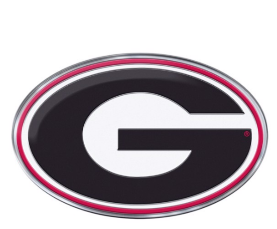 Georgia Bulldogs - Embossed Color Emblem