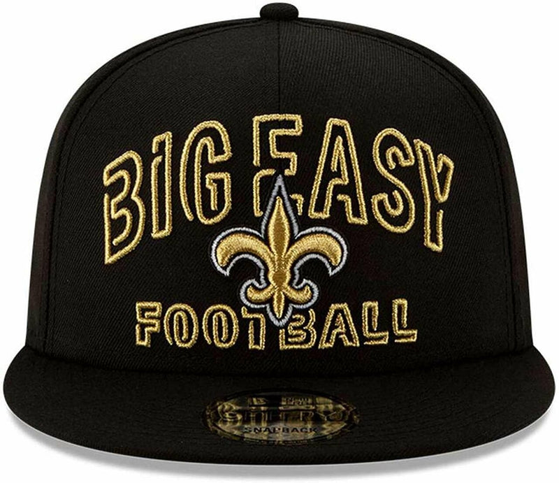 New Orleans Saints - Big Fast Football 9Fifty Snapback Hat, New Era