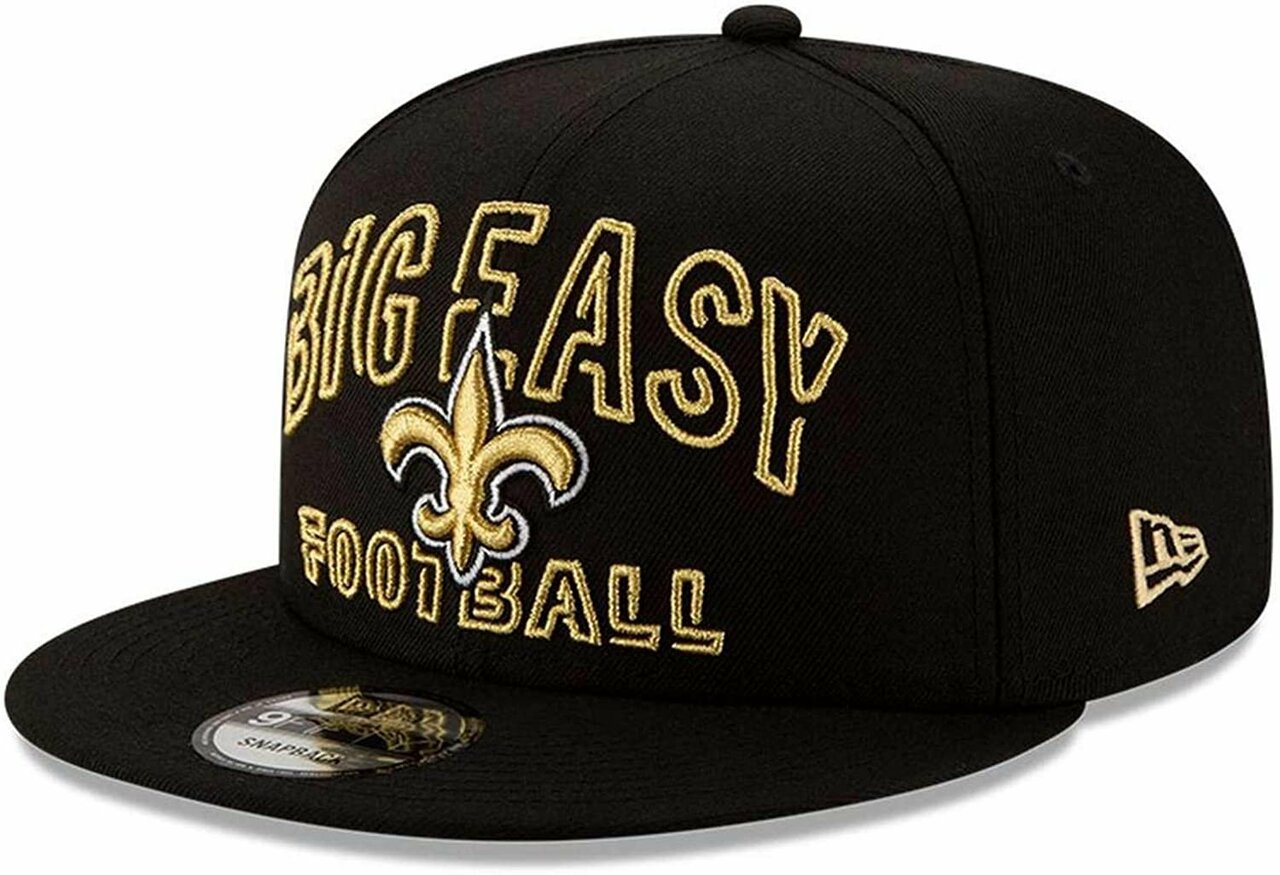 New Orleans Saints - Big Fast Football 9Fifty Snapback Hat, New Era