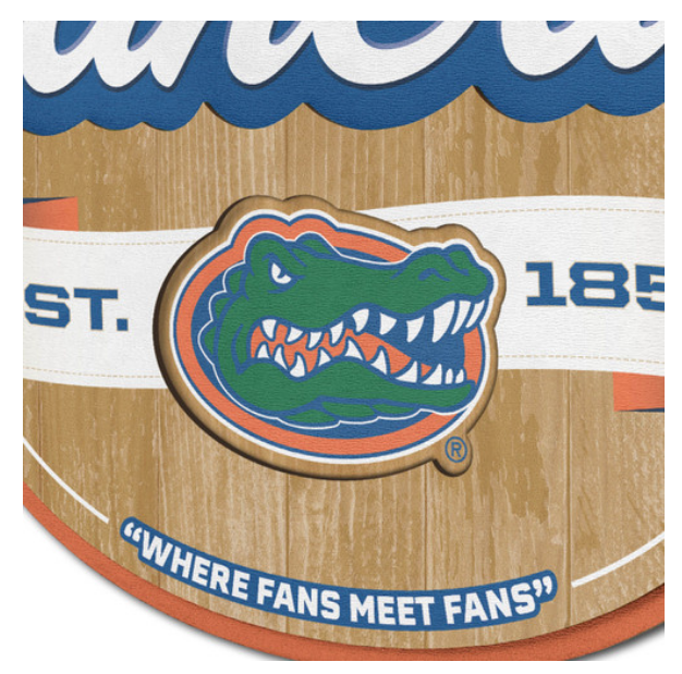 Florida Gators - Fan Cave Sign Wall Frame