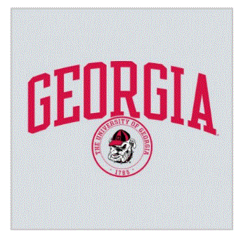 University of Georgia - Georgia Bulldogs Logo Dark Grey Sweatshirt