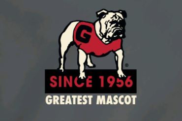 Georgia Bulldogs - GOAT Since 1956 Grey T-Shirt