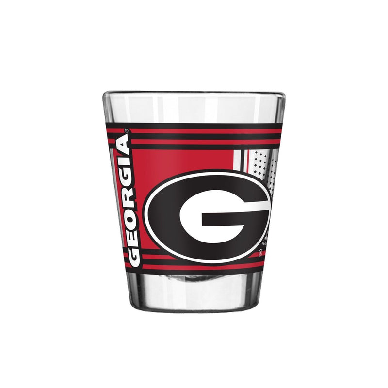 Georgia Bulldogs - Hero 2oz Shot Glass