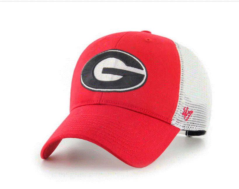 Georgia Bulldogs - Red Flagship MVP Hat, 47 Brand