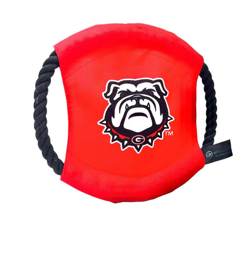 Georgia Bulldogs - Team Flying Disc Pet Toy