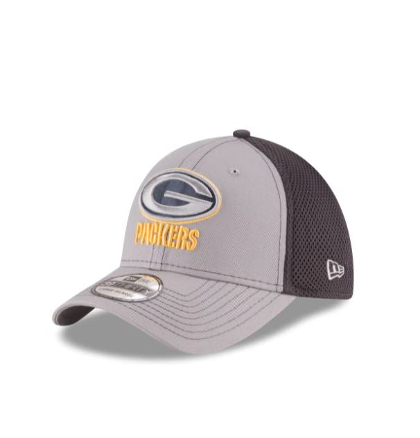 Green Bay Packers - 39Thirty Grey Hat, New Era