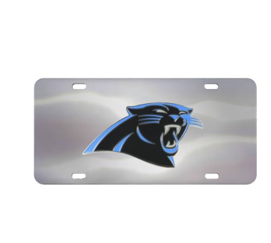 Carolina Panthers - Diecast License Plate
