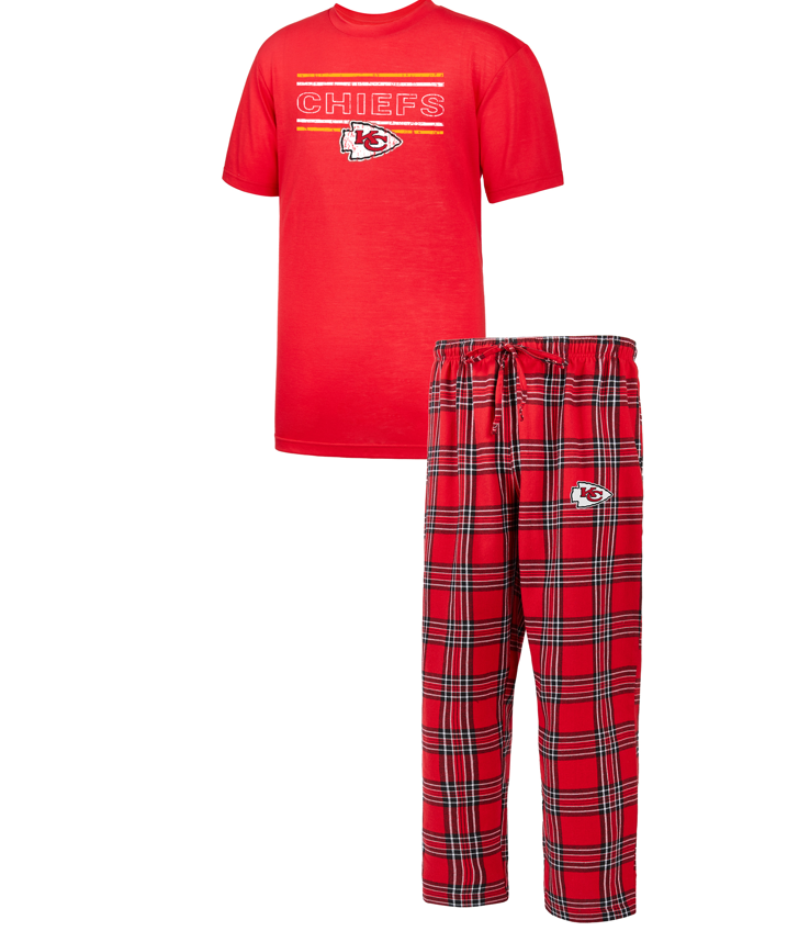 Kansas City Chiefs - Badge Top & Pant Pajama Set