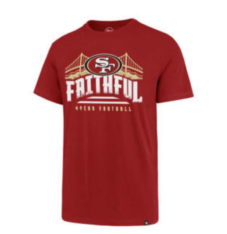 San Francisco 49ers - Regional Super Rival Team Red T-Shirt