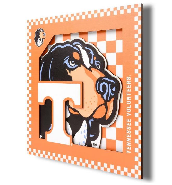 Tennessee Volunteers - LSWA 12" x 12" Home Decor