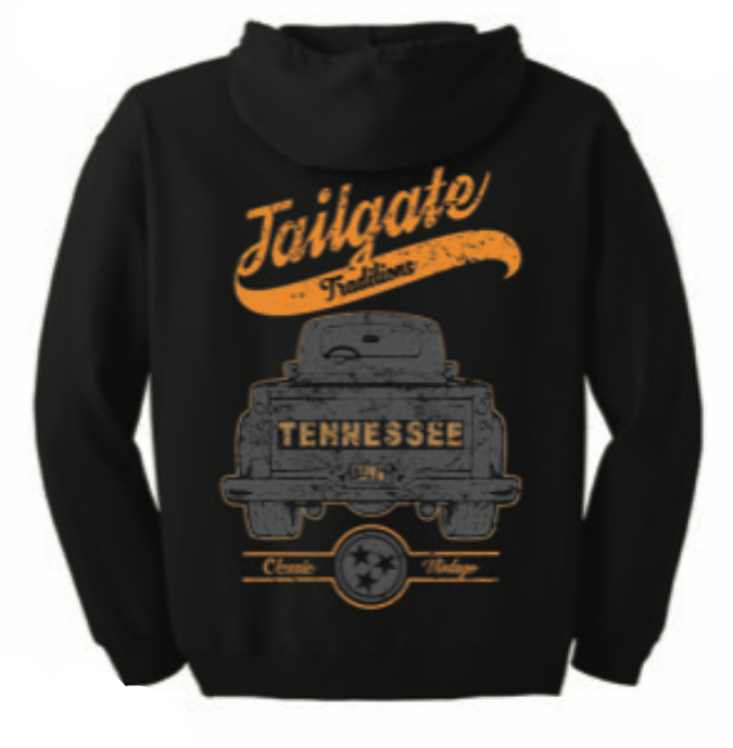 NCAA Tennessee Rocky Top Tailgate Truck Hoodie