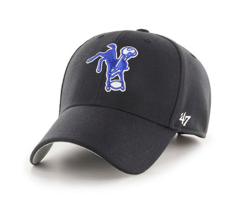 Indianapolis Colts - Legacy Black MVP Hat, 47 Brand