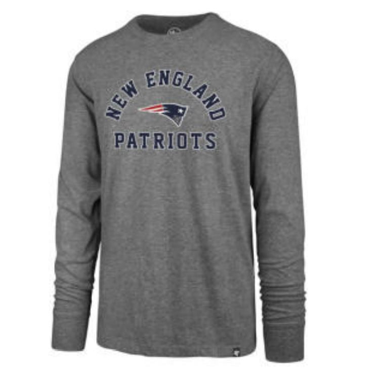 New England Patriots - Varsity Arch Super Rival Long Sleeve Shirt