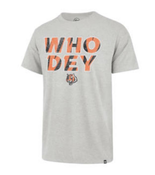 Cincinnati Bengals - Regional Franklin Grey T-Shirt