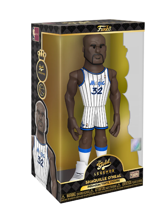 Funko NBA: Orlando Magic - Shaquille O'Neal 12" Gold Figure (with Chase)