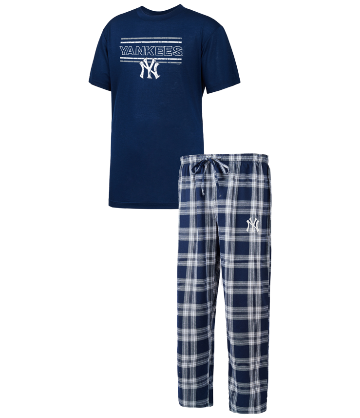 New York Yankees - Badge Men's Top & Pant Pajama Set