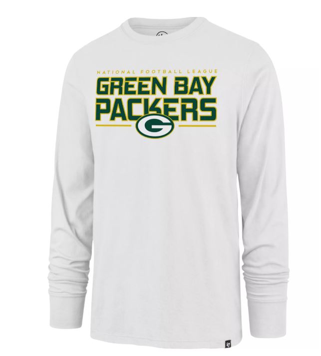Green Bay Packers - Long Sleeve White Shirt