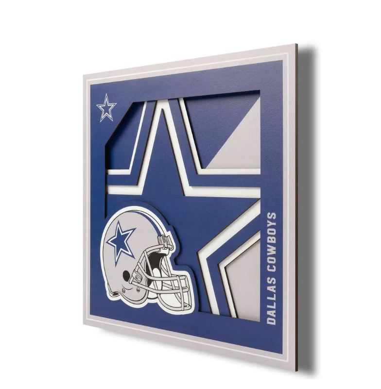 Dallas Cowboys - LSWA 12" x 12" Home Decor