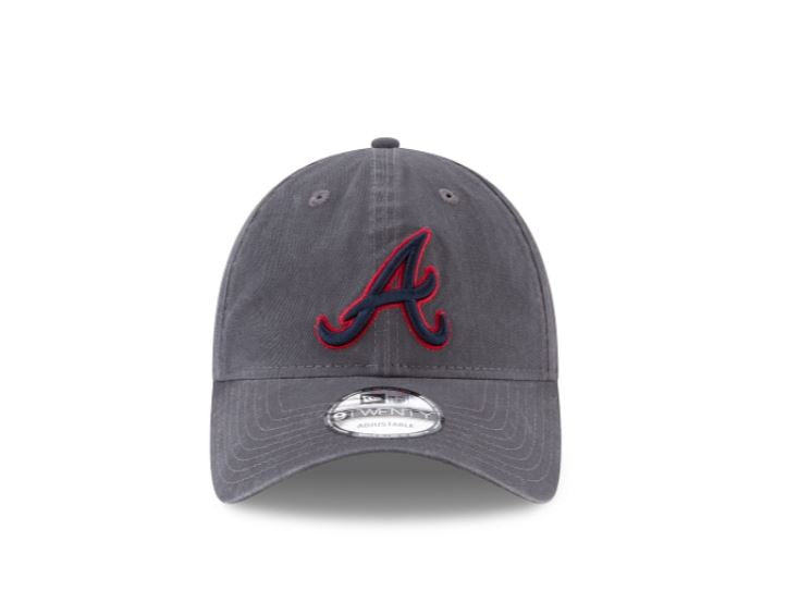 Atlanta Braves - MLB Core Classic 9Twenty Gray Hat, New Era