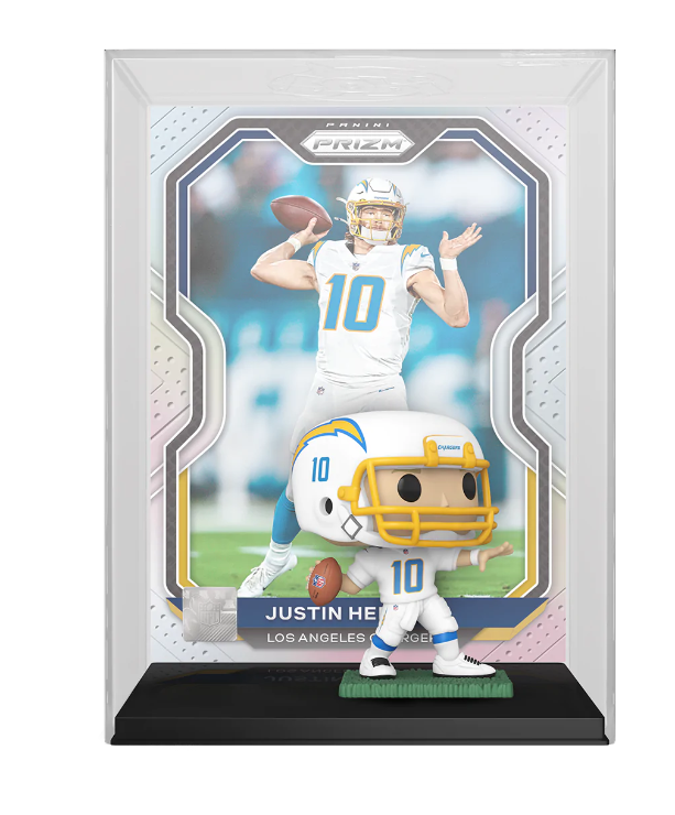 Funko POP! Trading Cards: Los Angeles Charges - Justin Herbert