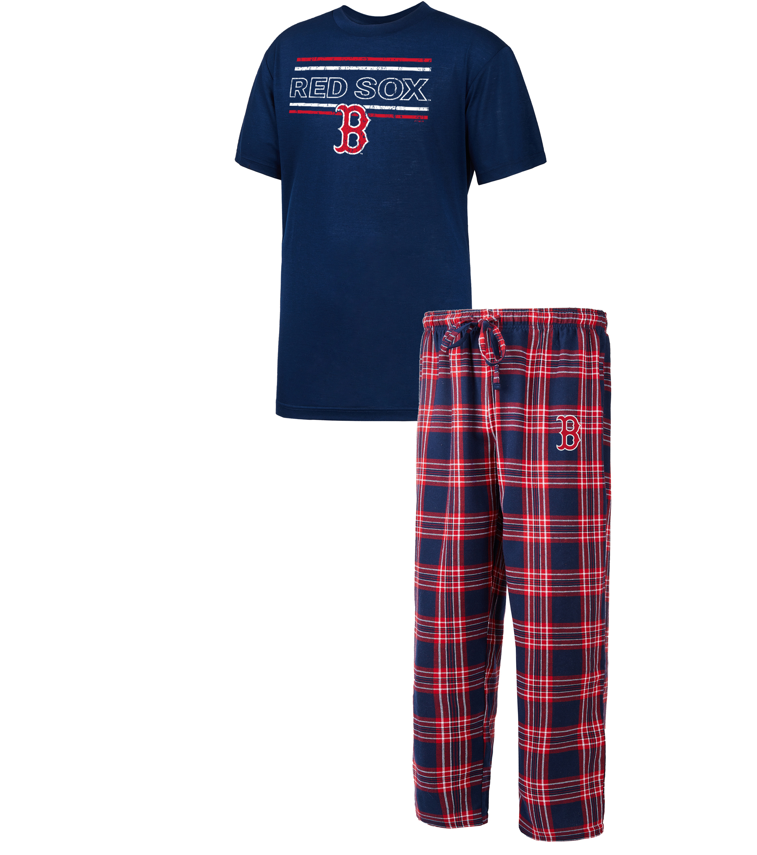 Boston Red Sox - Badge Men's Top & Pant Pajama Set