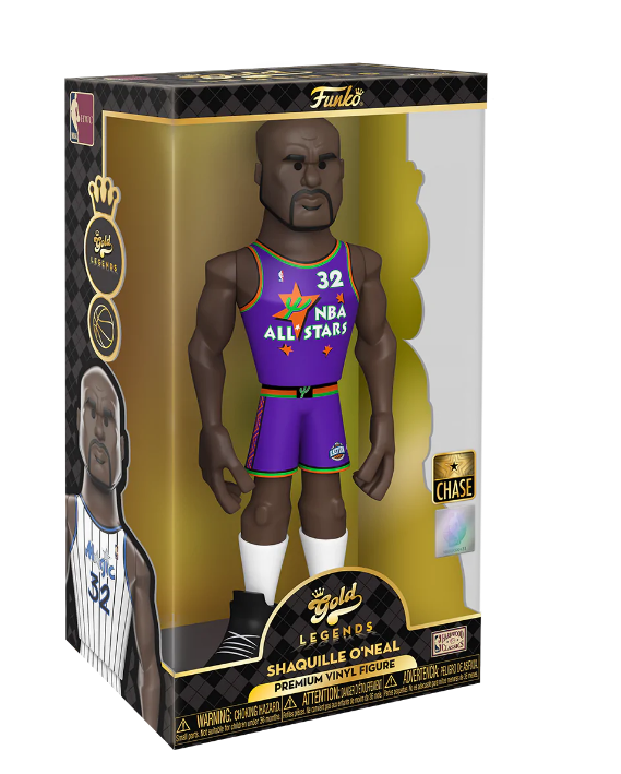 Funko NBA: Orlando Magic - Shaquille O'Neal 12" Gold Figure (with Chase)