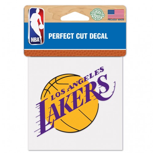 Los Angeles Lakers 4x4 Die Cut Decal