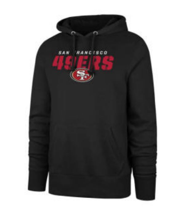 San Francisco 49ers - Traction Headline Black Hoodie