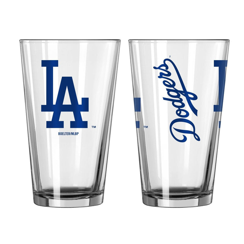 Los Angeles Dodgers - 16oz Gameday Pint Glass