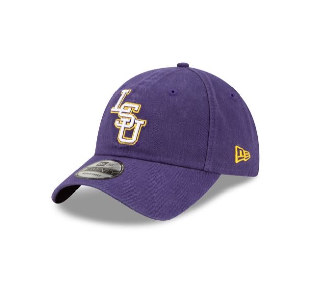 LSU Tigers - 9Twenty Core Classic Purple Hat, New Era