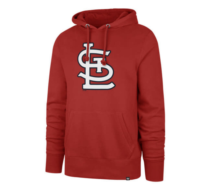 St. Louis Cardinals - Red Imprint Headline Men's Hoodie