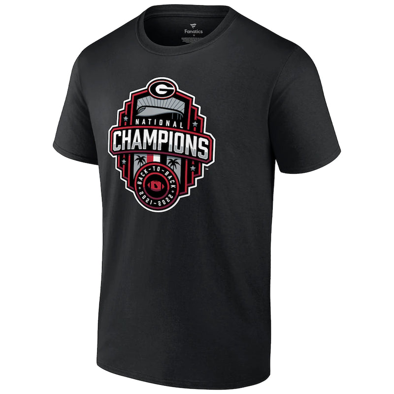 Georgia Bulldogs - 2022 National Champions Playoff Franklin Men T-Shirt