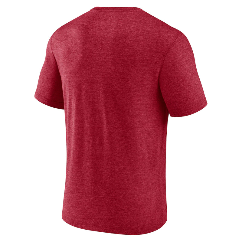 San Francisco 49ers - Men's Iconic Tri-Blend End Around T-Shirt