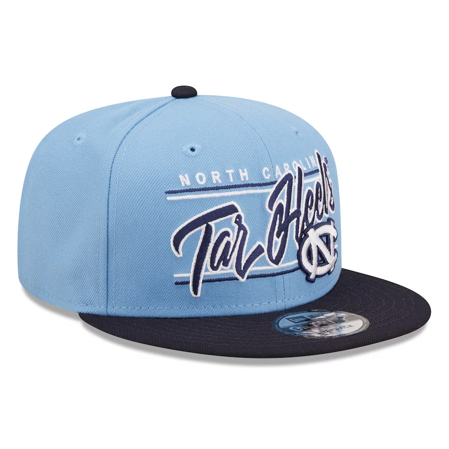 North Carolina Tar Heels - 9Fifty Team Script Hat, New Era