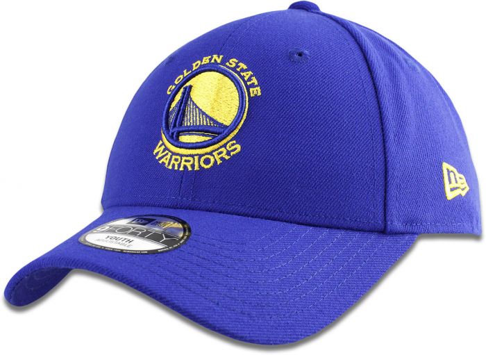 Golden State Warriors - NBA Blue The League Youth 9Forty Velcroback Hat, New Era